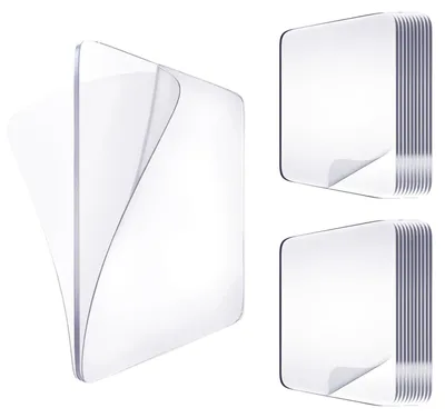 Doppelseitiges Klebeband, 60 Stück, transparent, extra stark