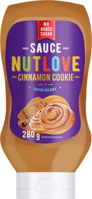 Produktbild von AllNutrition | NutLove Sauce | Cinnamon Cookie Cinnamon cookies