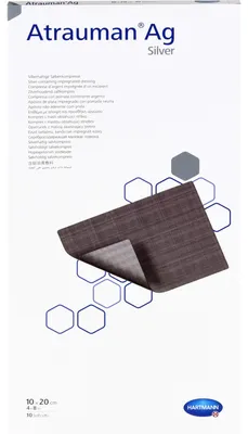 Immagine prodotto di Atrauman Ag 10x20 cm compresse sterili 10 pz