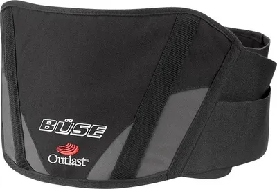 Produktbild von Büse Outlast Nierengürtel, schwarz/grau, 2XL