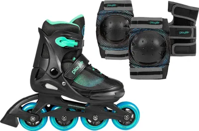 Produktbild von Playlife Joker Yellow Glow Skate Combo Kinder (verstellbar)