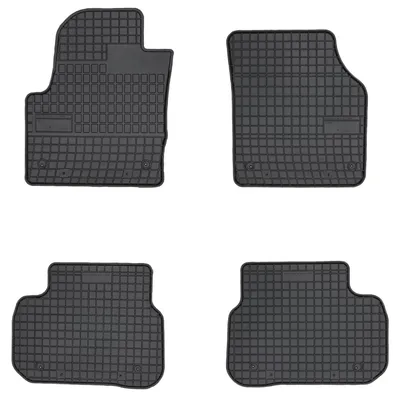 Produktbild von Gummi-Fußmatten für Land Rover Discovery Sport ab 2014 (SUV) – 4-tlg, Schwarz, passgenau – Wielganizator SolidPRO