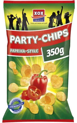 Produktbild von XOX Party-Chips Paprika-Style 350g