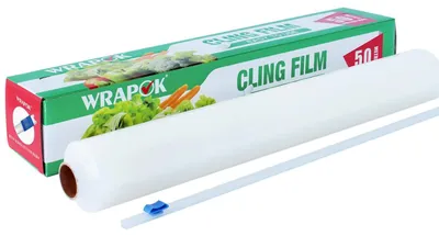 Productafbeelding van Plastic Cling Film Dispenser voor Keuken met 450mm x 50m Folie