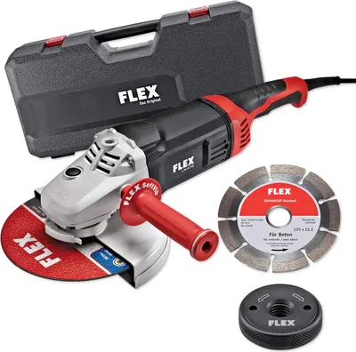 Produktbild von FLEX Winkelschleifer 230mm 2600W L26-6 230 TK-S Diamantjet Diamantscheibe 466239