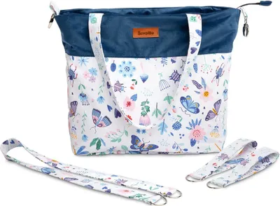 Produktbild von Sensillo Libelle Samttasche, blau