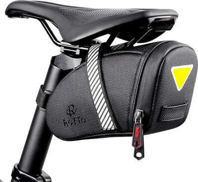 Produktbild von Fahrrad Satteltasche - wasserdichte Satteltasche für Mountainbike und Rennrad mit Reißverschluss