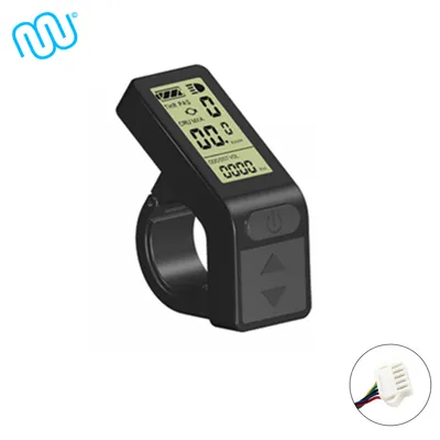 Obrázok produktu pre windmeile | Displej KT-LCD4, Professional, JST 5 Pin, palubný počítač, LCD displej, e-bike, elektrobicykel, pedelec, 24V/36V/48V