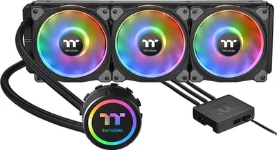 Immagine prodotto di Thermaltake Floe DX RGB 360 TT Premium Edition Processore Raffreddatore a liquido All-in-one 14 cm Nero 1 pz