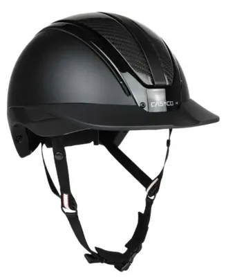 Zdjęcie produktu dla Kask jeździecki CASCO Elite Carbon Black, kolor: czarny carbon, rozmiar: 58-62 cm