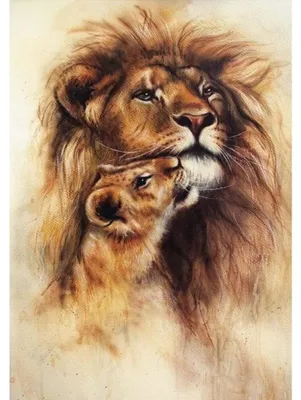 Immagine prodotto di MAGNOLIA Puzzle Leone e il suo cucciolo 1000 pezzi