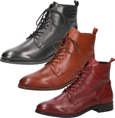 Produktbild von Caprice Damen Stiefeletten Stiefel Leder 9-25100-25, Größe:37 EU, Farbe:Schwarz