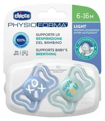 Produktbild von Chicco PhysioForma Light Beruhigungssauger 6-16m