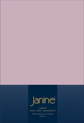 Produktbild von Janine Design Elastic-Jersey Spannbetttuch ELASTIC-JERSEY 5002 Farbe altrosé Größe 150x200 cm
