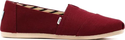 Produktbild von Toms Alpargata Frauen Erbe Le wand Schlupf Auf Turnschuhe Kirsche – 4,5 Großbritannien - 37 EU - 6,5 US / Kirsche