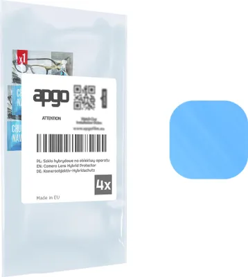 Produktbild von apgo 4 Stück Linsenschutz Kamera Schutzglas für OnePlus 3 Kameraschutz, 9H Kameraobjektiv Camera Lens Protector