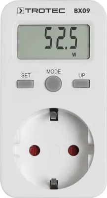 Produktbild von TROTEC BX09 Energiekostenmessgerät Stromkostenmessgerät Stromverbrauchszähler Standby-Verbrauchsmessung ab 0,1 W
