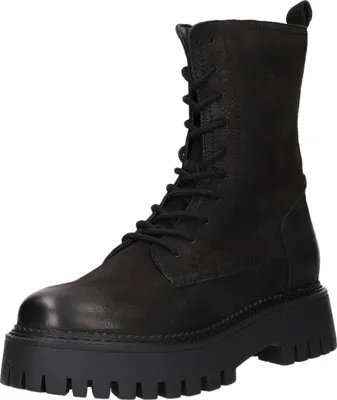 Produktbild von Schnürstiefelette Warmfutter bis 35mm Absatz (casual) WH-401H15-M1-BK
