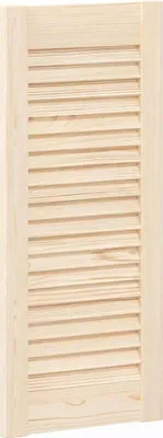 Obrázek produktu pro vidaXL Dveře šatní skříně s lamelovým designem 69x29,5 cm z masivního borovicového dřeva