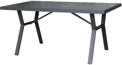Zdjęcie produktu dla Stół Sibiu 140 x 80 cm, aluminium ROJAPLAST 614260-TAH02