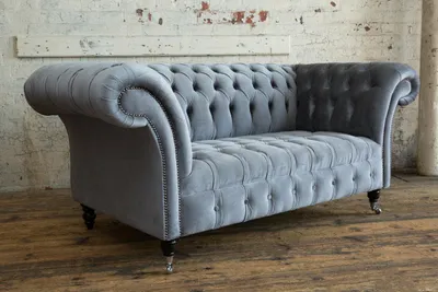 Zdjęcie produktu dla Klassische Chesterfield Zweisitzer Sofa Sofas Couch Ledersofa Couchen