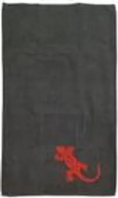 Produktbild von Jacquard Frottiertuch Duschtuch Saunatuch Geco Anthrazit Rot