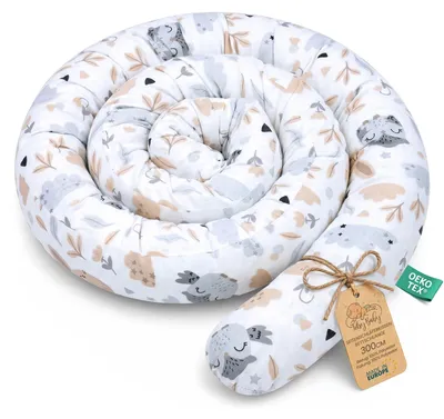 Produktbild von Totsy Baby XXL bettschlange bettkissen stillkissen bettrolle bettkantenschutz zi