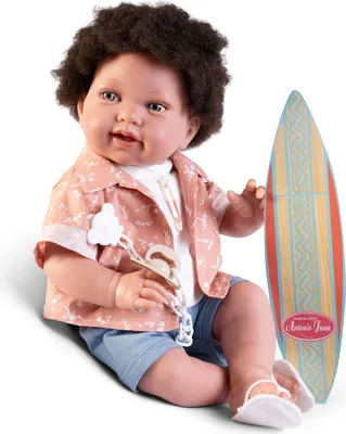 Image de Antonio Juan 33361 PIPO HAIR - bébé avec corps en tissu doux - 42 cm