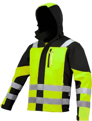Produktbild von Softshelljacke Warnjacke Gelb M