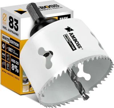 Produktbild von AMBOSS M42 Bimetall Lochsäge 83mm + Aufnahme