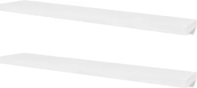 Immagine prodotto di vidaXL Mensole a muro 4 pz. Bianco 120 cm