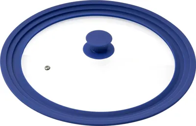 Immagine prodotto di bremermann coperchio universale per barattoli con bordo in silicone, 30/32/34 cm, blu grande