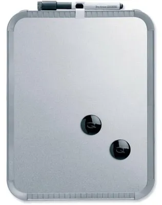 Produktbild von Nobo Magnettafel Set 22x28cm silber, Fixed