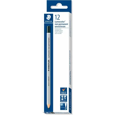 Produktbild von Staedtler Non-permanent omnichrom, Schwarz, 4 mm, 8 mm