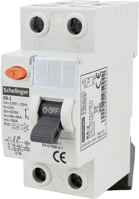 Produktbild von Fehlerstromschutzschalter FI-Schutzschalter TYP:A  2P 63A 30mA