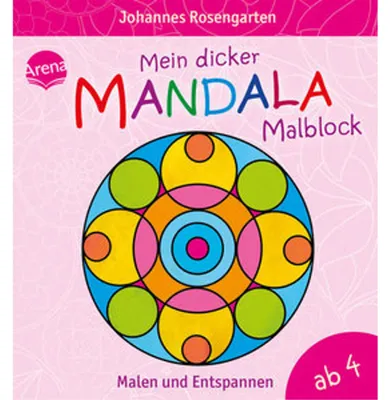 Produktbild von Mein dicker Mandala-Malblock