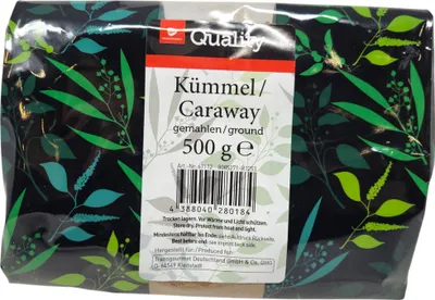 Produktbild von TGQ Kümmel gemahlen 500g Beutel Gewürz Kräuter Kochen Küche Gastro