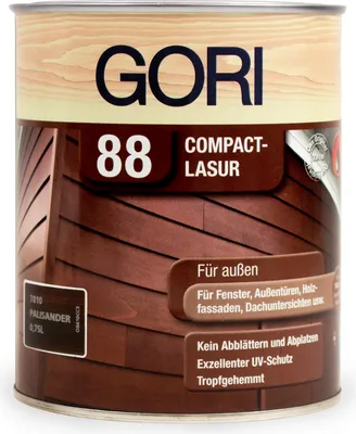 Produktbild von 2,5L Gori 88 Compactlasur palisander Compact Lasur Holzschutz Holzlasur