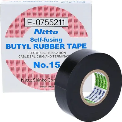 Zdjęcie produktu dla NITTO nr 15 Taśma izolacyjna samoprzylepna 19 mm 5 m