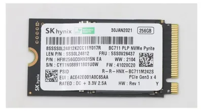 Produktbild von Lenovo SK Hynix - SSD - 256 GB - intern - M.2 2242 - PCIe 3.0 x4 (NVMe)