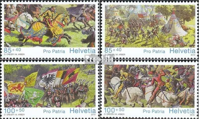 Produktbild von Briefmarken Schweiz 2010 Mi 2159-2162 (kompl.Ausg.) postfrisch Das Murtenpanorama