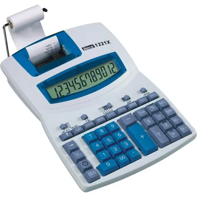 Produktbild von Ibico Calculator 1221X, Desktop, Drucker, 2.4 lpm, 800g, 212 x 278 x 64 mm
