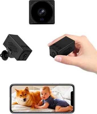 Obrázok produktu pre Malá 4K HD WiFi kamera s batériou 2600 mAh a snímačom pohybu