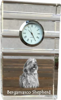 Productafbeelding van Bergamasco driekleurige klok met hond Art-Dog