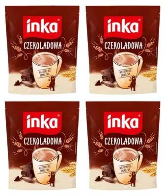 Produktbild von Inka Getreidekaffee Schokolade 4x 200g - Malzkaffee instant koffeinfrei