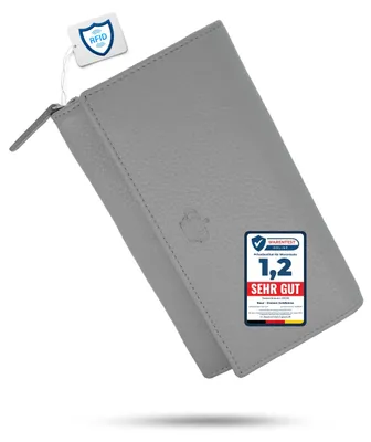Obrázek produktu pro Elzusha - Velká dámská peněženka z kůže s ochranou proti RFID