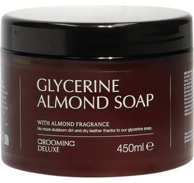Zdjęcie produktu dla Grooming Deluxe Leather Soap Glycerine Almond