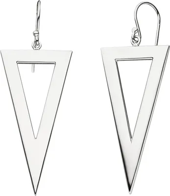 Produktbild von JOBO Ohrhänger Ohrhaken Dreieck 925 Sterling Silber Ohrringe Silberohrringe