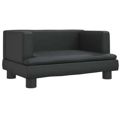 Imagen del producto de Cama para perros de cuero sintético 60x40x30 cm