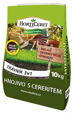 Zdjęcie produktu dla Kompletny tor do trawników 3w1 10 kg HORTI CERIT